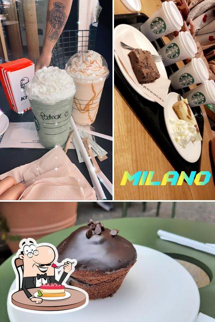 Starbucks Durini offre un'ampia gamma di dolci