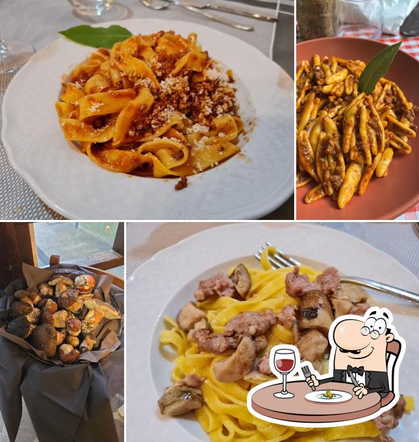 Cibo al Trattoria Foresta Umbra