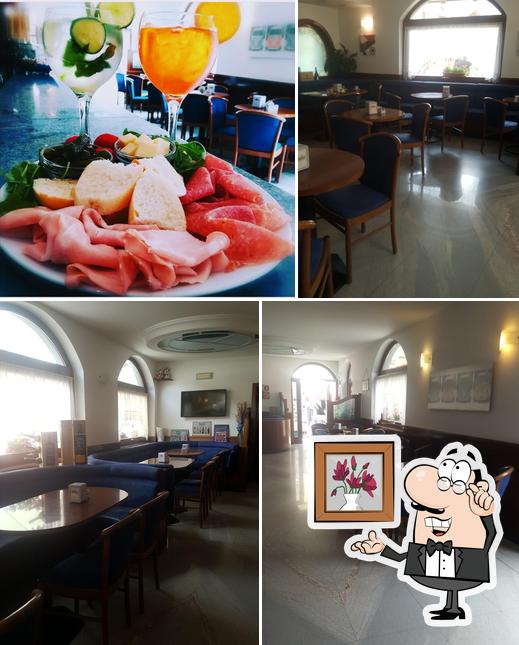 Dai un'occhiata agli interni di Blu Bar