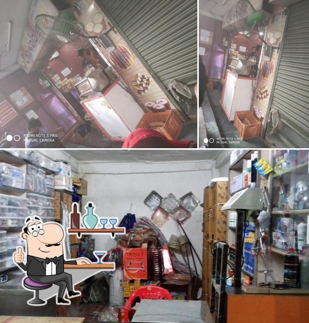 The interior of Hind Coffee House ( HAJI CANTEEN )