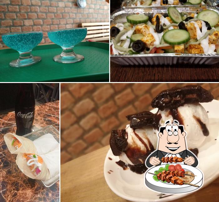 Food at Jr Pizza & cafe