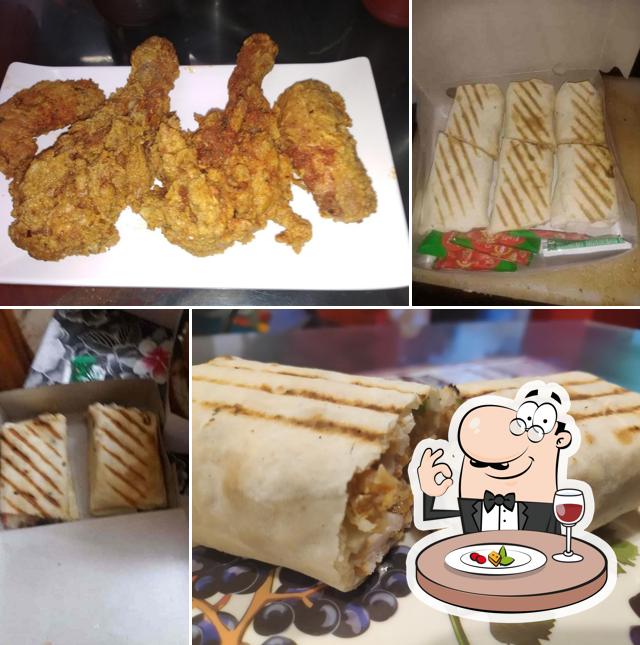 Food at Pizza Capucino Chathiram