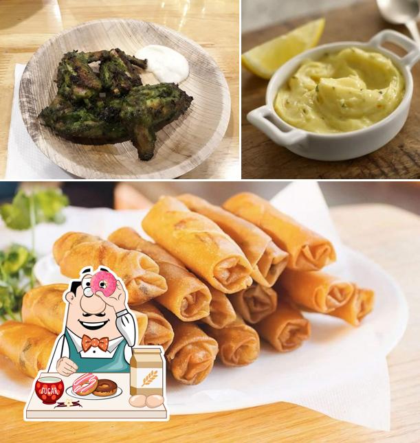 Fortune Cafe 360° offers a selection of desserts