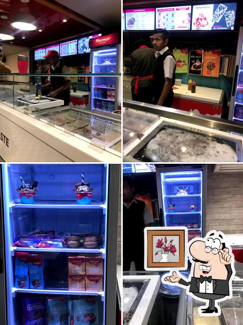 The interior of Havmor Havfunn