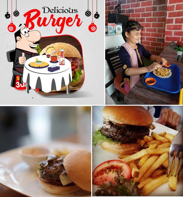 Hamburger at Just burger