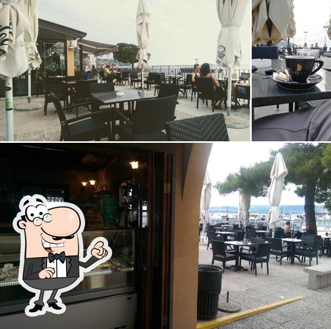 Gli interni di Kavarna Cappuccino Kroštola