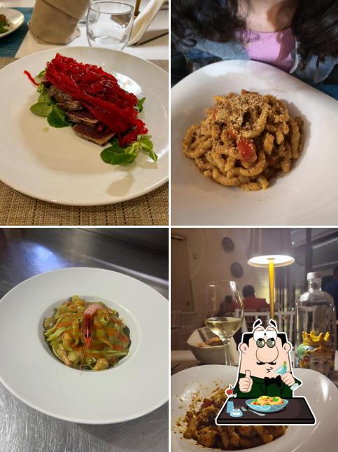 Cibo al Ristorante Mediterraneo