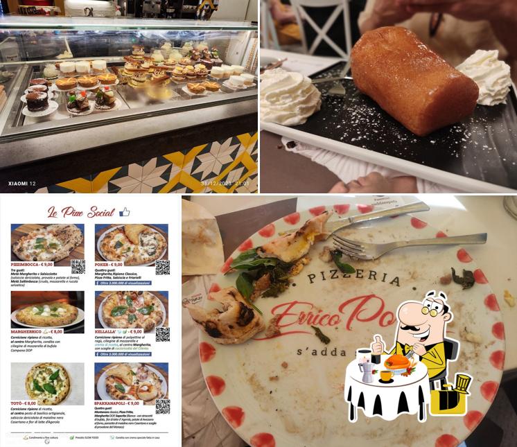Platti al Pizzeria Errico Porzio Lungomare