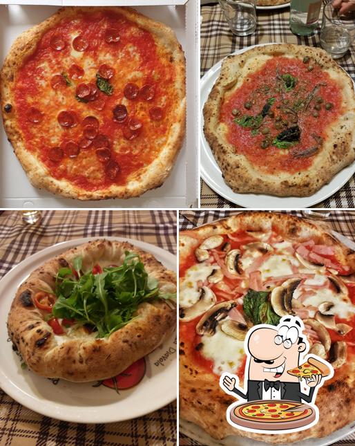 Prenditi tra le svariate varianti di pizza