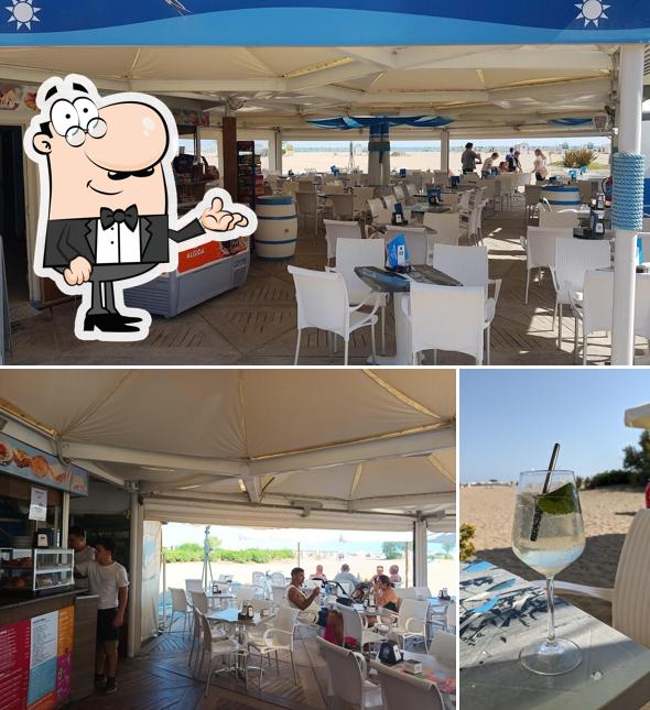 Gli interni di Prince on the beach