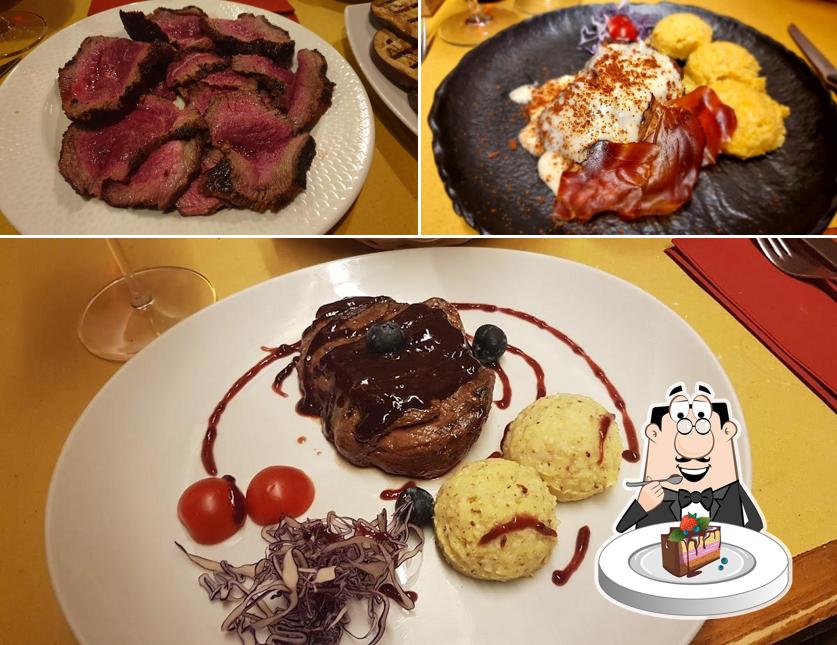 Torta al cioccolato al Ristorante Bacco Matto