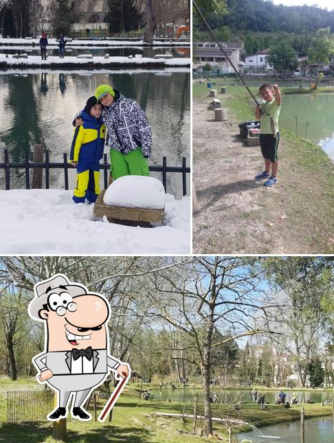 Gli esterni di Bar Ristorante Del Lago