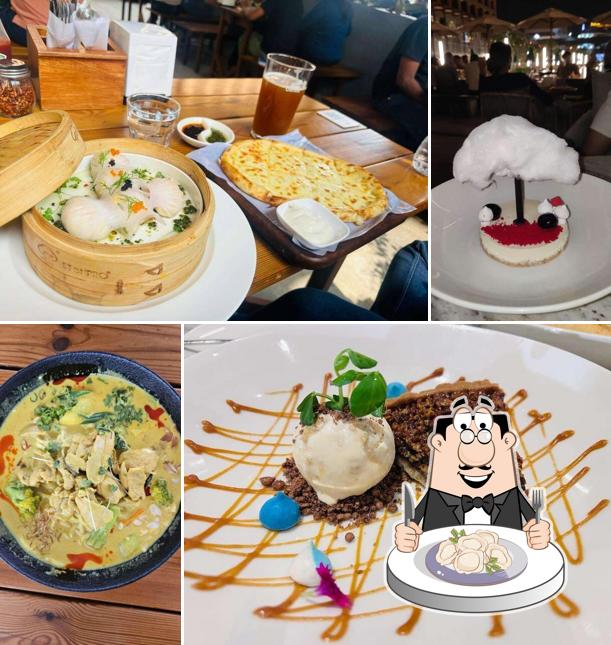 Dumplings at Biergarten