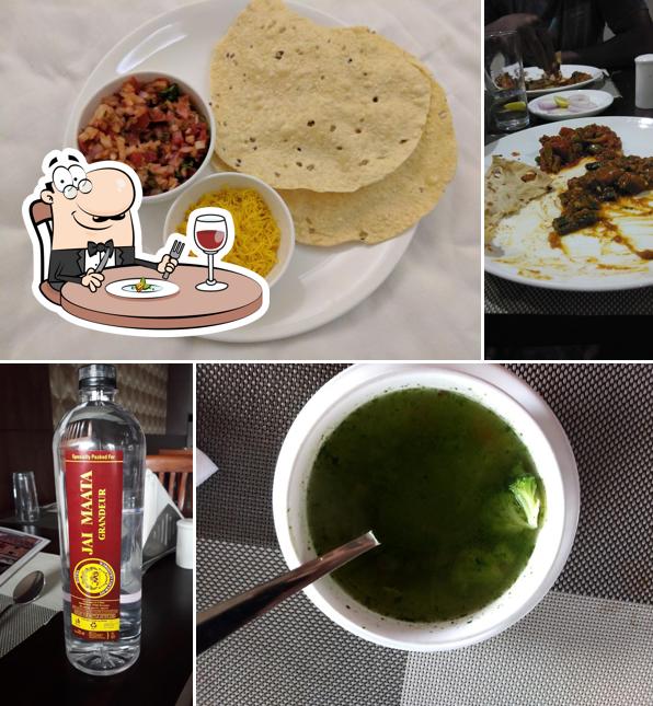 Food at Hotel Jai Maata Grandeur