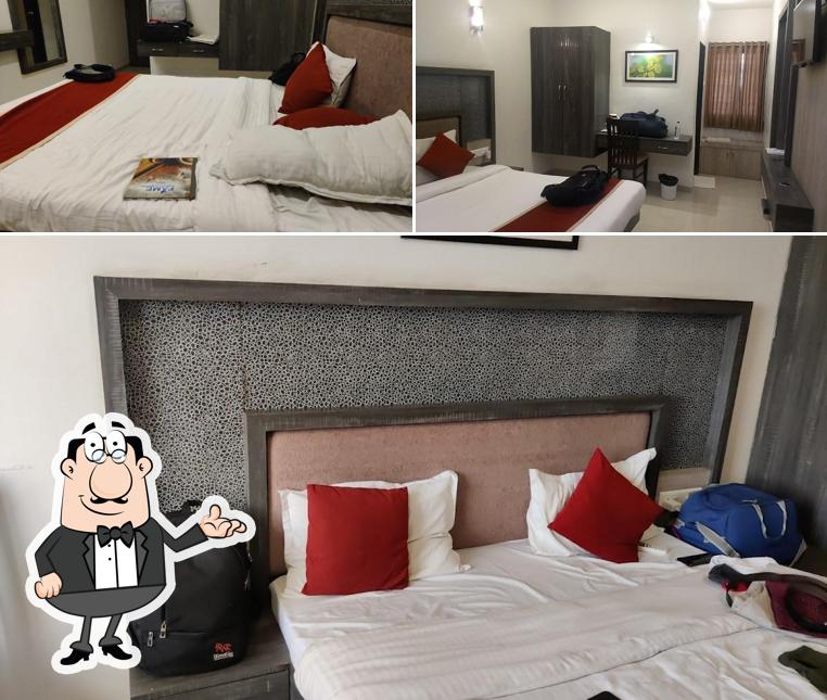 The interior of Hotel Mundra Inn
