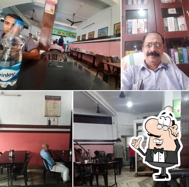 The interior of Hotel Sree Lakshmi Brahmin's Pure Vegetarian