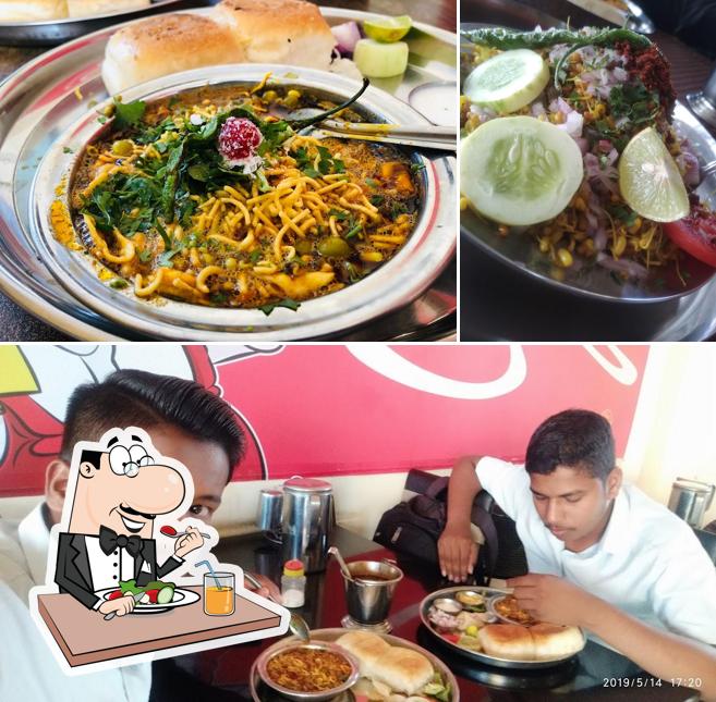 Food at Shreenath Misal