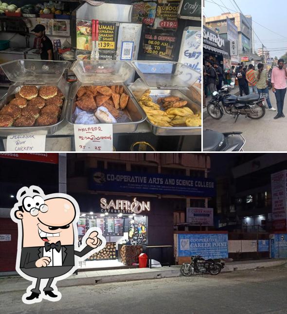 Check out how Saffron Cafe looks outside