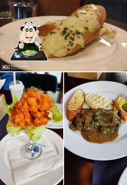 Food at Downtown Cafe