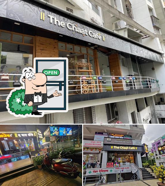 The exterior of The Chaat Cafe by Ganesh Bhel