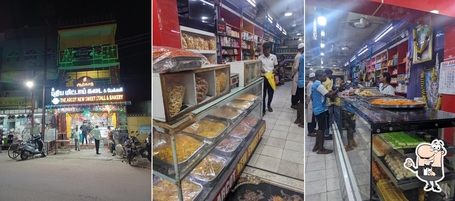 ஆற்காடு புதிய மிட்டாய் கடை &பேக்கரி