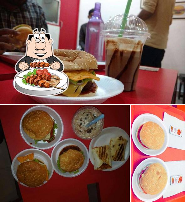 Food at Burgzz Bee
