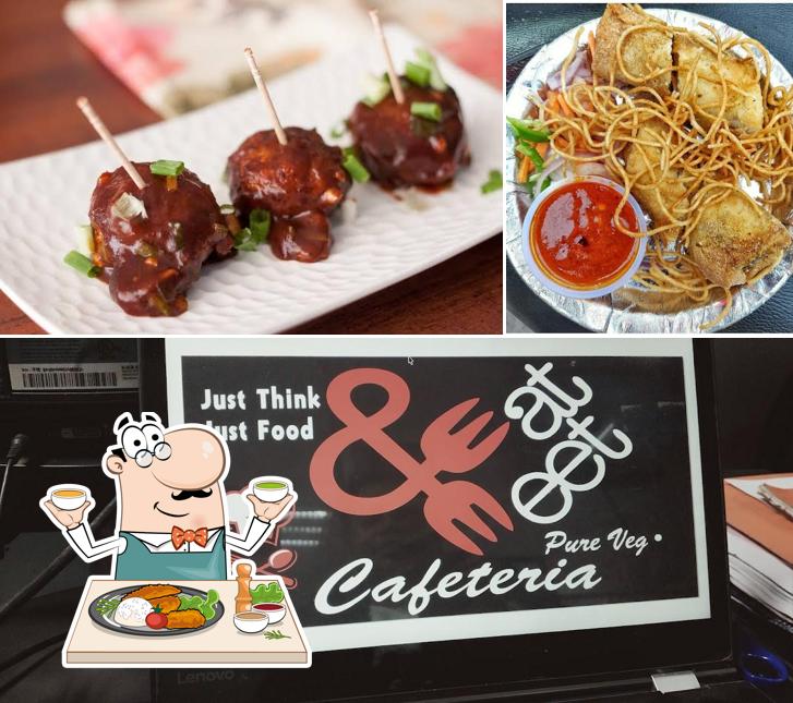 Food at Eat Meet Cafeteria