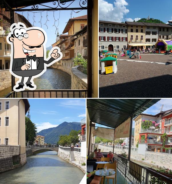 Goditi la vista dagli esterni di Bar del Borgo