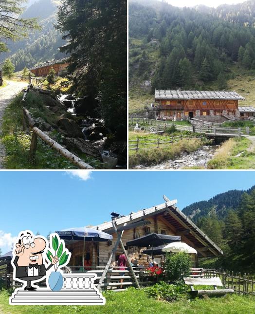 Puoi goderti l'aria fresca dal dehors di Bergalm