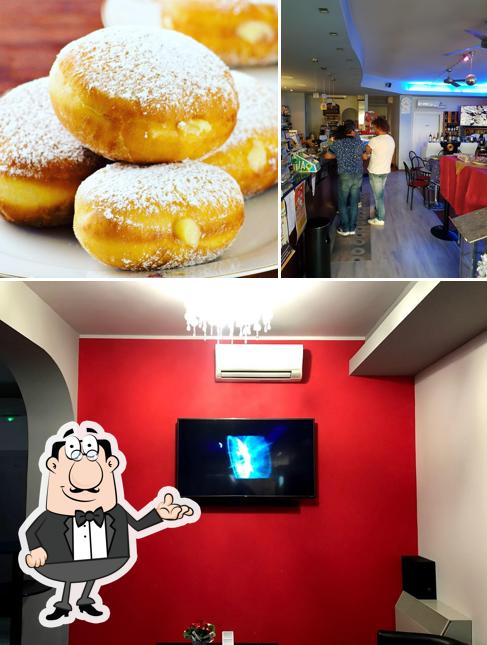 Dai un’occhiata alla immagine che raffigura la interni e dolce di BAR SMILE SNC