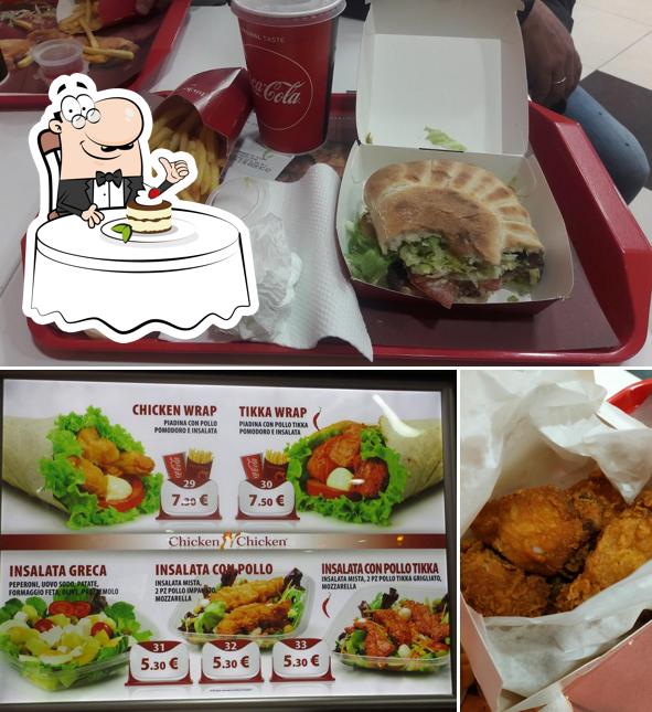 Chicken n Chicken propone un'ampia gamma di dolci