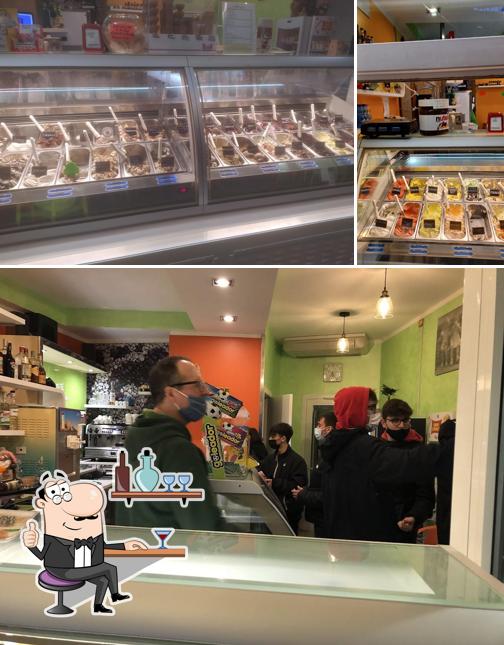 Gli interni di Gelateria Papaya 2.0