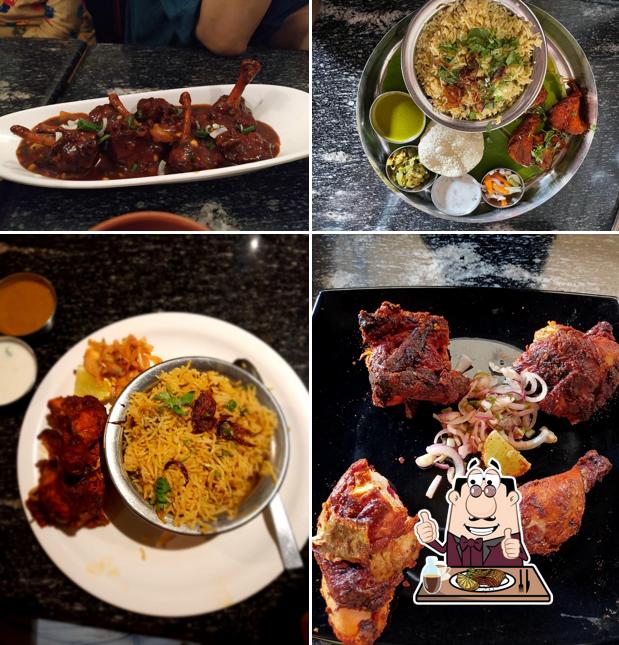 Order meat meals at Samanvay Luxury Boutique Hotel, UDUP Hotel Udupi Residency Hotel Swadisht Bannanje