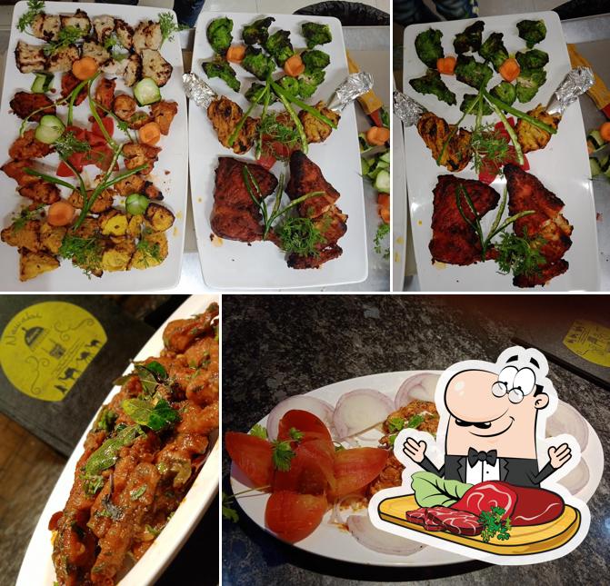 NAWABI ZAIQA RESTAURANT offers meat dishes