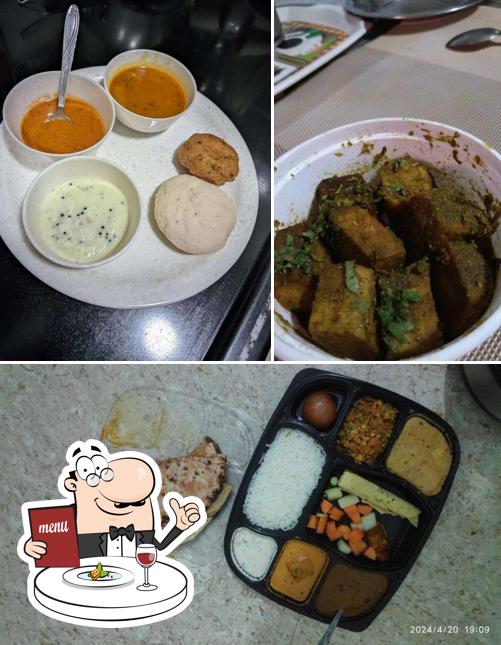 Food at Pandit's Restaurant