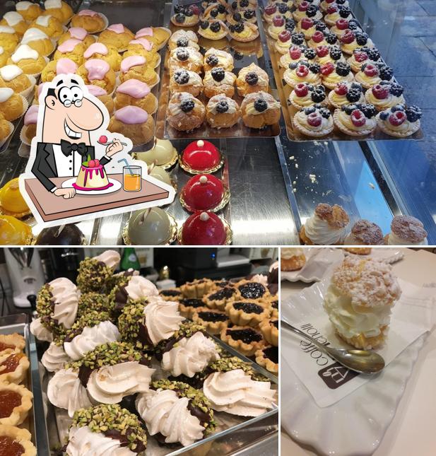 Caffè Menotti serve un'ampia selezione di dessert
