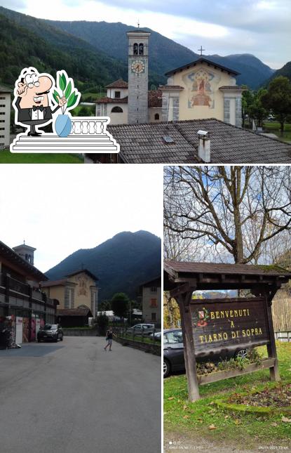 Gli esterni di Albergo Vittoria