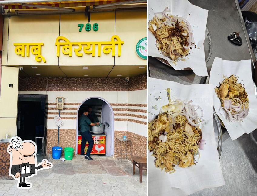 The interior of Babu chicken biryani