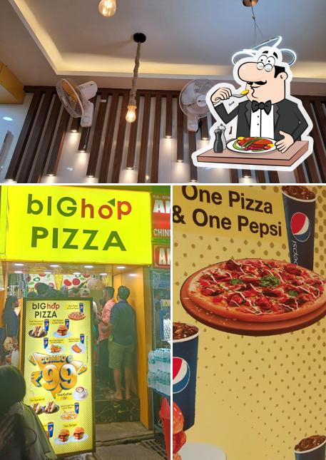 Meals at Big Hop Pizza