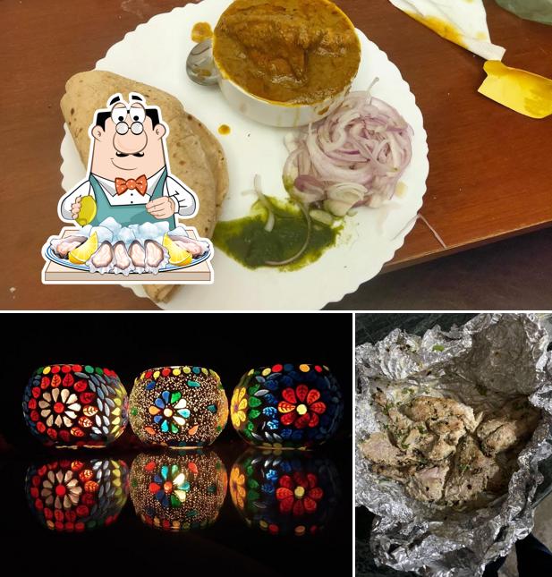 Oysters at Darbar e Awadh(AFGHANI CHICKEN(HALAL))