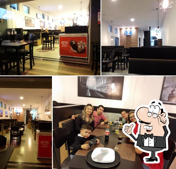 Veja imagens do interior do ESTAÇÃO DA PIZZA