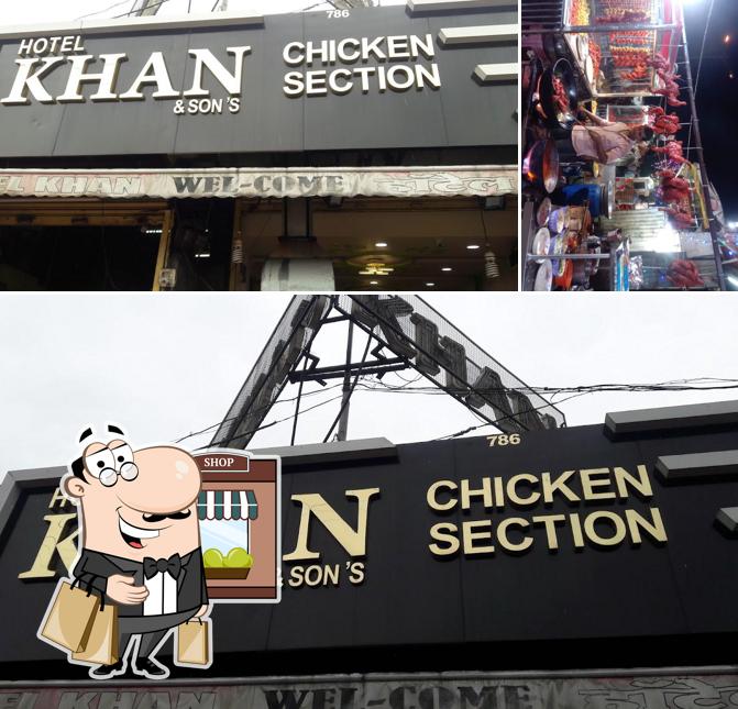 The exterior of Hotel Khan And Son's Chicken Section