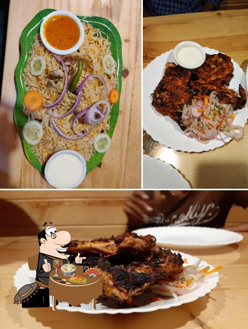 Food at Kalhara cafe and restaurant