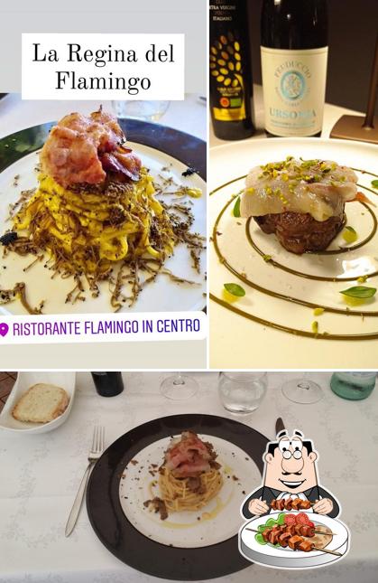 Cibo al Ristorante Flamingo in Centro
