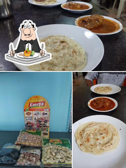 Food at Sheeja Hotel