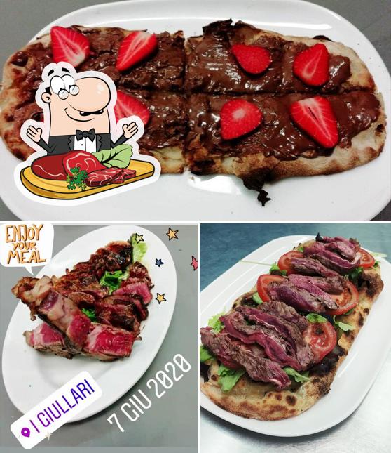 Ristorante Pizzeria Pinseria I Giullari serve pasti a base di carne