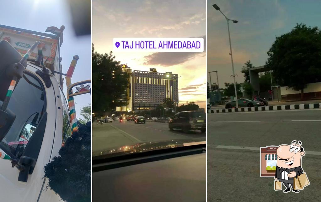 Check out the exterior of Taj Hotel