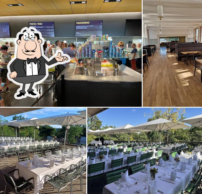 Dai un'occhiata agli interni di Zoo Restaurant Elefantenblick