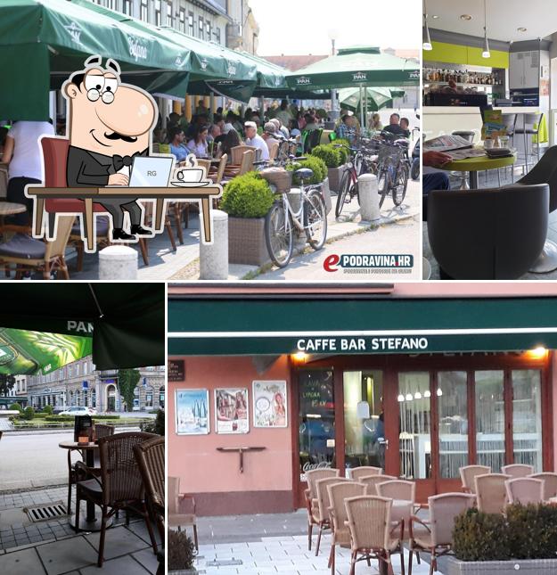 Gli interni di Caffe Bar Stefano