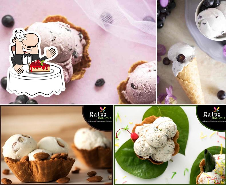 Gatox Naturals offers a selection of sweet dishes